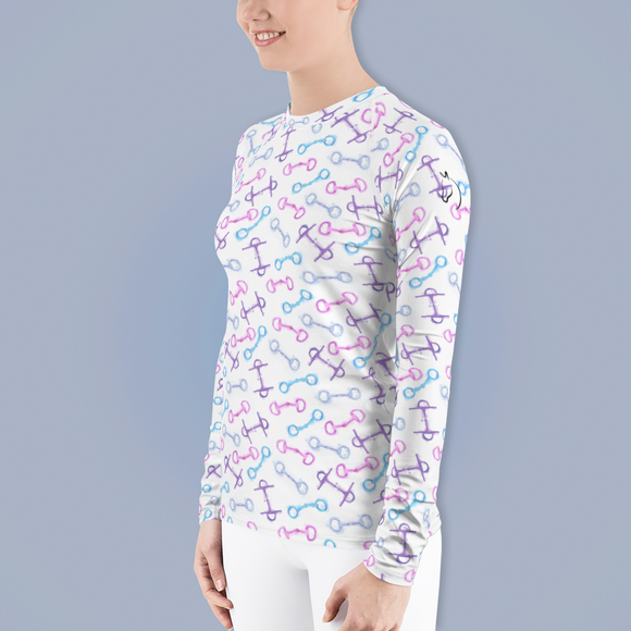 Watercolor Snaffles  — Women's Training Shirt