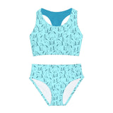 All The Ponies — Kids Two Piece Swimsuit