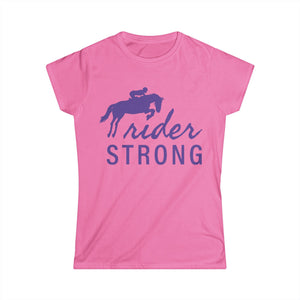 Rider Strong — Women's Softstyle Tee