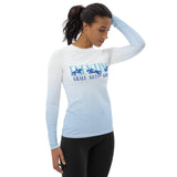 Grace, Guts & Grit — Women's Training Shirt in Blue Ombre