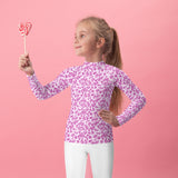 Pony Safari — Kids' Training Shirt, in wild pink