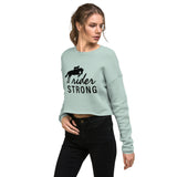 Rider Strong — Crop Sweatshirt